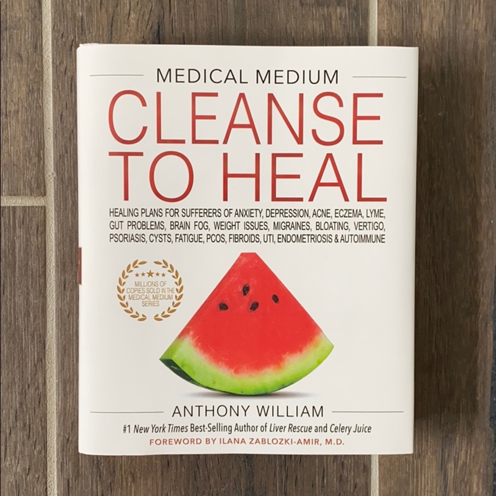 Cleanse to Heal book medical medium Anthony W